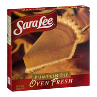 Sara Lee Pumpkin Pie Oven Fresh