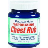 Personal Care Vaporizing Chest Rub 4 oz.