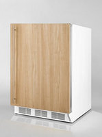 Summit BI540IF 5.1 Cu. Ft. White Undercounter Built-In Compact Refrigerator