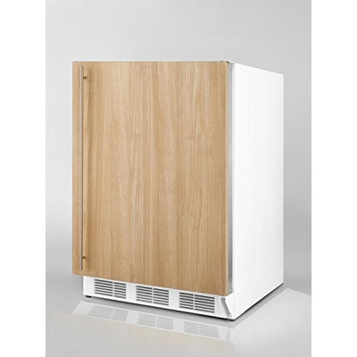 Summit BI540IF 5.1 Cu. Ft. White Undercounter Built-In Compact Refrigerator
