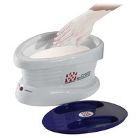 WaxWel 11-1607 Paraffin Bath Unit Includes 6 Lb. Rose Paraffin 100 Liners 1 Mitt