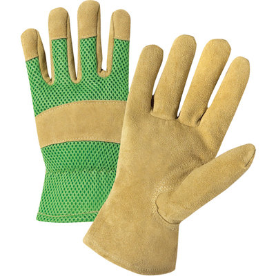 Westchester Ladies Split Cowhide palm Mesh Back Glove