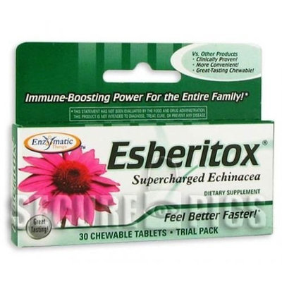 Esberitox Trial Enzymatic Therapy Inc. 30 Chewable