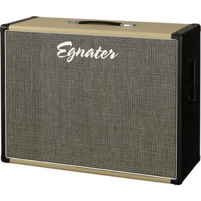 Egnater Tourmaster 212X 2x12 Guitar Extension Cabinet Black And Beige