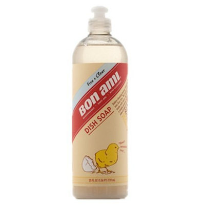 Faultless Starch Bon Ami Free and Clear Dish Soap, 25 Ounce