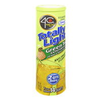 4C Totally Light Sugar Free Green Tea Antioxidant with Honey & Natural Lemon Flavor Drink Mix - 7 CT