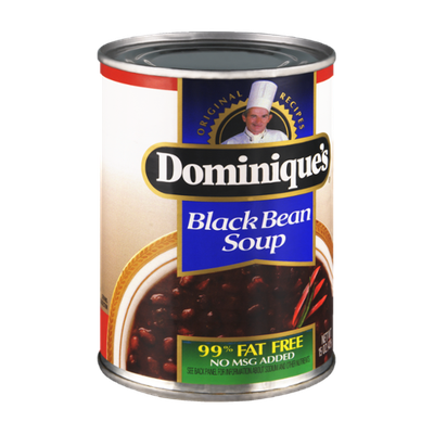 Dominique's 99% Fat Free Black Bean Soup