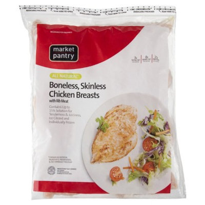 market pantry Market Pantry Bonless, Skinless Chicken Breast 2.5 lbs