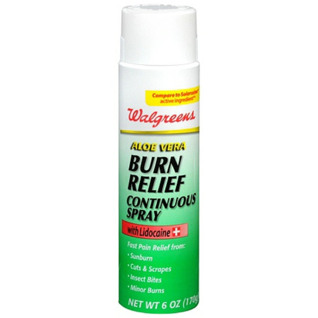 Walgreens Aloe Vera Burn Relief Continuous Spray Reviews 2019