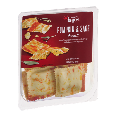 Simply Enjoy Pumpkin & Sage Ravioli