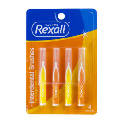 Rexall Interdental Brushes, 4 pack