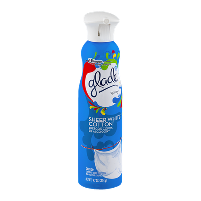 Glade Spray Sheer White Cotton