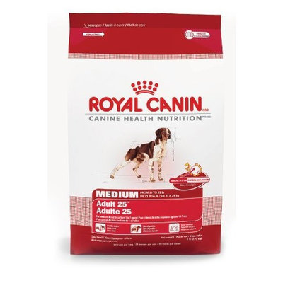 Royal Canin Dry Dog Food, Medium Adult 25 Formula, 30-Pound Bag