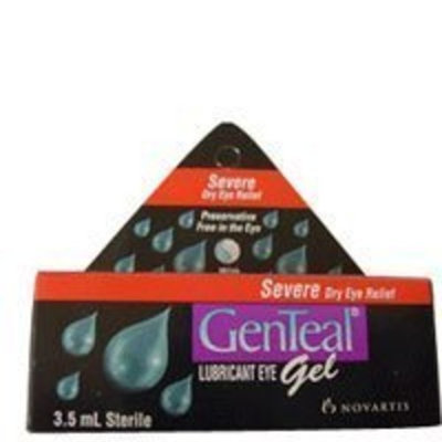 NOVARTIS PHARMACEUTICAL GENTEAL LUBRICANT EYE GEL Size: 3.5 ML