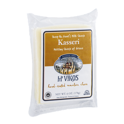 Mt. Vikos Kasseri Sheep & Goat's Milk Cheese