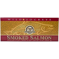 Alaska Smokehouse Smoked Sockeye Salmon Fillet In Gold, 16 Ounce Gift Box