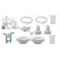 Ameda Purely Yours Replacement Parts Kit with One-Hand Manual Breastpump BPA FREE - Large (30.5mm)/ Insert (28.5mm)