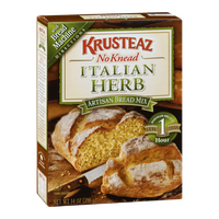 Krusteaz No Knead Artisan Bread Mix Italian Herb