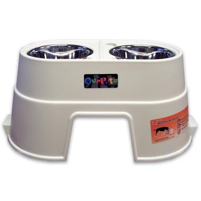 Our Pet's OurPets Healthy Pet Diner Elevated Feeder, Black, 8 Inches