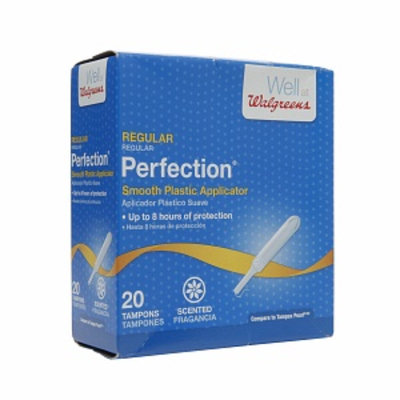 Walgreens Perfection Tampons, Regular, Scented, 20 ea