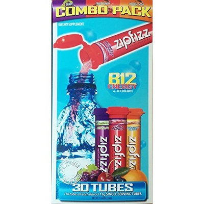 Zipfizz Healthy Energy Drink Mix, Variety Pack, 30-count