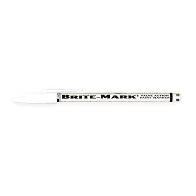 Dykem Valve Action Paint Marker (Brite Mark(R), White). Model: 41008
