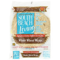 South Beach Diet Whole Wheat Wrap, 10-Count, 8-Inch Wrap (Pack of 6)