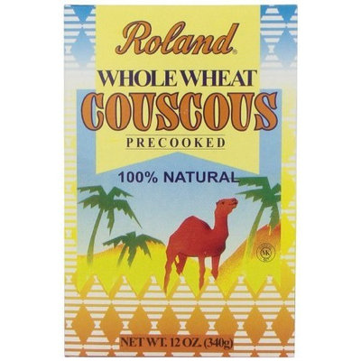 Roland Pre-Cooked Whole Wheat Couscous, 12-Ounce Boxes (Pack of 12)