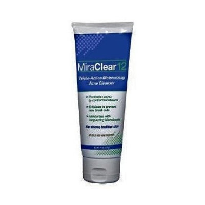 Miraclear 12 MiraClear12 Triple Action Moisturizing Acne Cleanser 4 oz