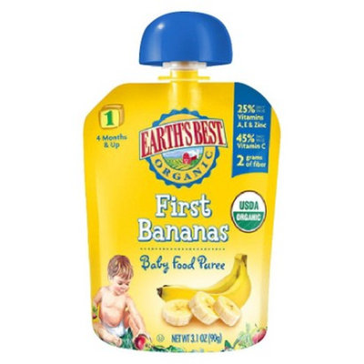 Earth's Best Organic® First Bananas Baby Food Puree