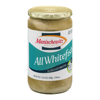 Manischewitz All Whitefish Pieces in Jelled Broth - 6 CT