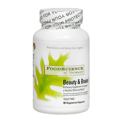 FoodScience of Vermont Beauty & Brains Supplement Capsules