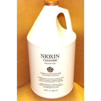 Nioxin System 4 Cleanser for Fine Hair, 128 oz / gallon