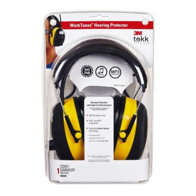 3M Tekk Protection Digital WorkTunes Hearing Protector and Radio