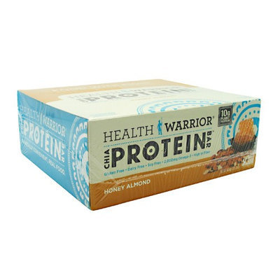 Health Warrior Chia Protein Bar Honey Almond - 12 Bars