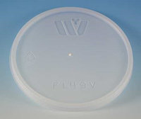 WINCUP FL49V Disposable Lid, Vented, Translucent, PK 500