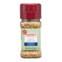 Sauer's Garlic Herb Grinder, 2.85-Ounce Jars (Pack of 6)