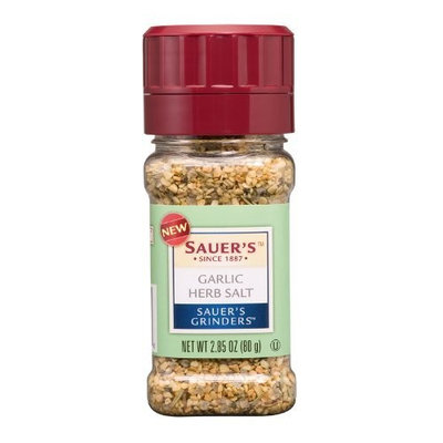 Sauer's Garlic Herb Grinder, 2.85-Ounce Jars (Pack of 6)