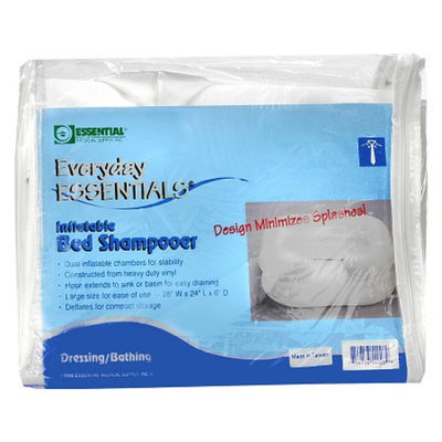 Essential Medical Everyday Essentials Inflatable Bed Shampooer