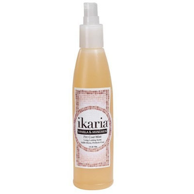 ikaria Vanilla and Mandarin Pet Coat Mist, 8-Ounce Pump