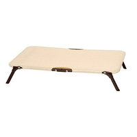 Coolaroo Elevated Pet Bed, Foldable Steel-Framed, Small, Steel Gray
