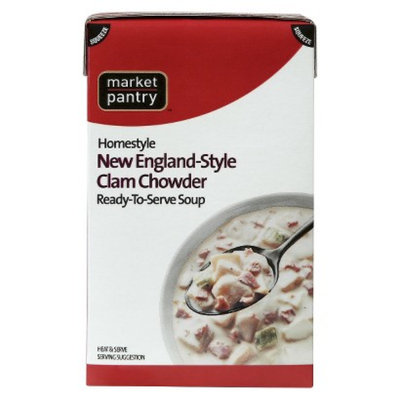 market pantry MP Boxed NE Clam Chowder 17.5oz