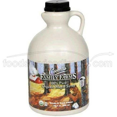 Coombs Family Farms Organic Maple Syrup - Jug, 32 Ounce -- 6 per case.
