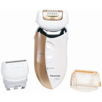 Panasonic ES2045D Rechargable Wet/Dry Epilator with Shin Protector, Sienna