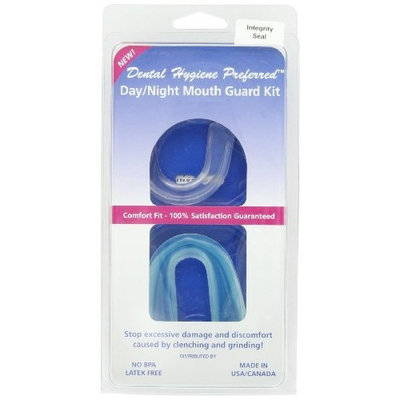 Dental Hygiene Preferred Complete Day/Night Mouth Guard Kit, Colors may vary