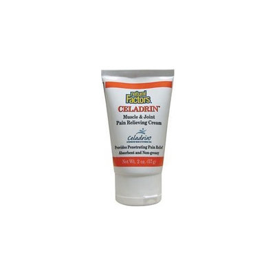 Natural Factors Celadrin Muscle & Joint Pain Relief Cream, 2 oz