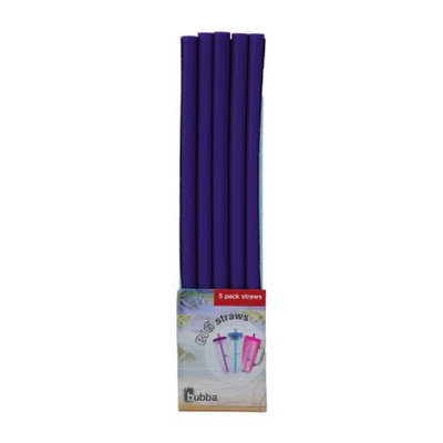 Bubba Brands bubba big straws 5ct of reusable straws (Purple)