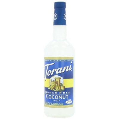 Torani Sugar Free Syrup, Coconut, 33.8 Ounce (Pack of 3)
