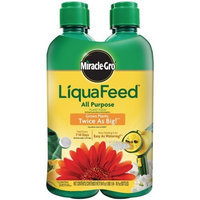 Miracle-Gro LiquaFeed All Purpose Plant Food Refill Pack, (Liquid Plant Fertilizer) 16 oz.. 4 Count