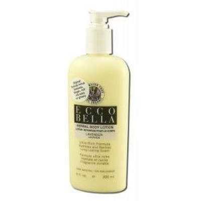 Ecco Bella Original Organic Water-Free Herbal Body Lotion, Lavender, 8-Ounce Bottle